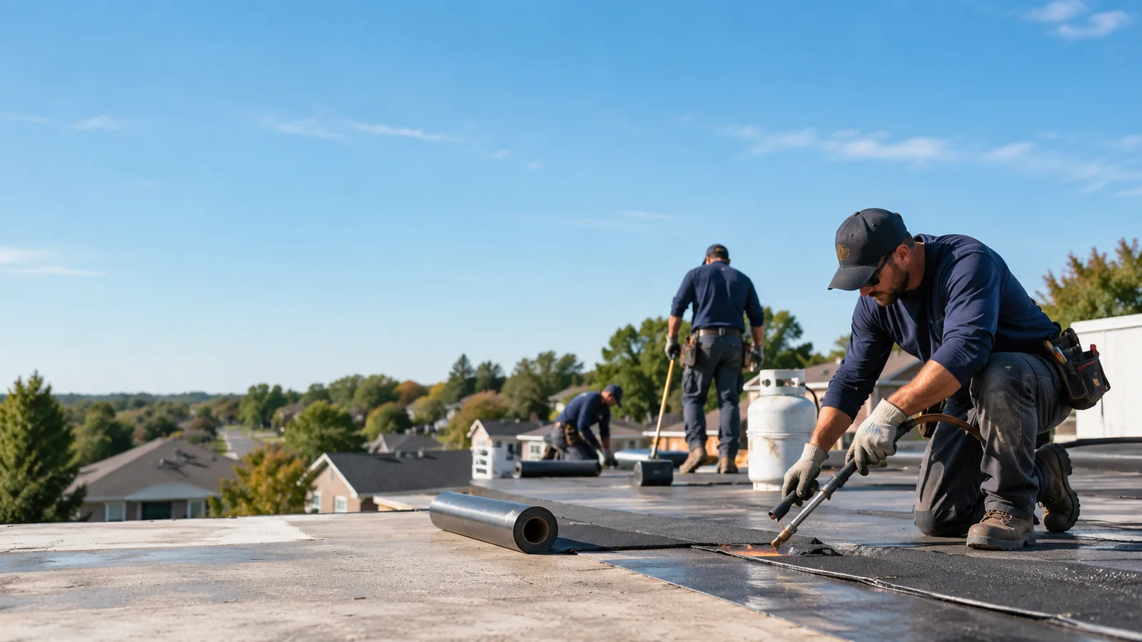 Flat Roof Leak Repair providers in Blanchard, ND